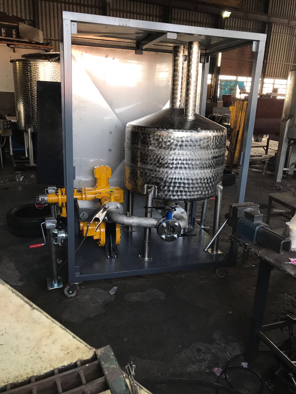 SANAS Certified Calibration Tanks & Offshore Water Draw Rigs