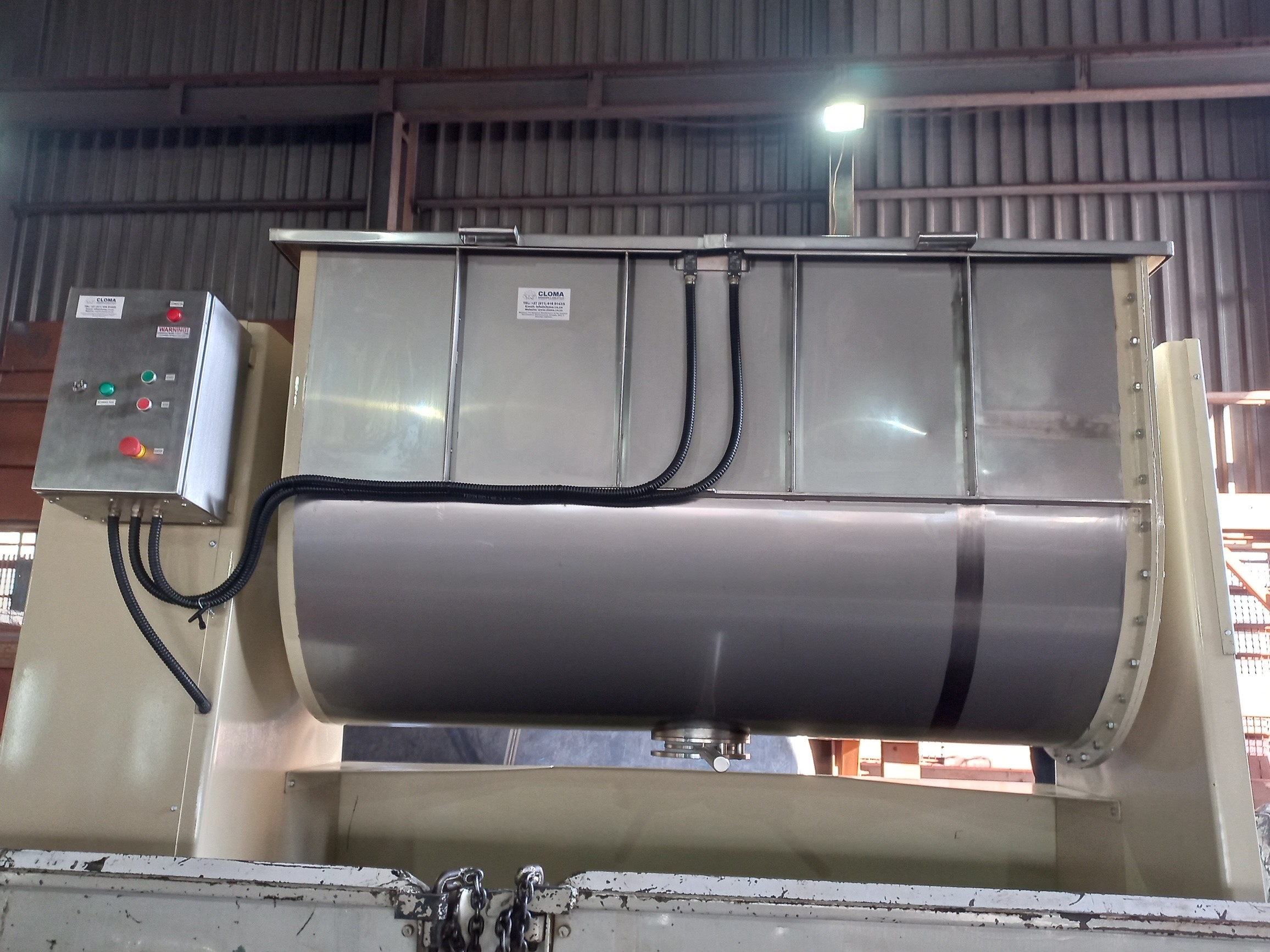 Ribbon, Cube, Double Cone, Barrel Hoop & Reactor Blenders